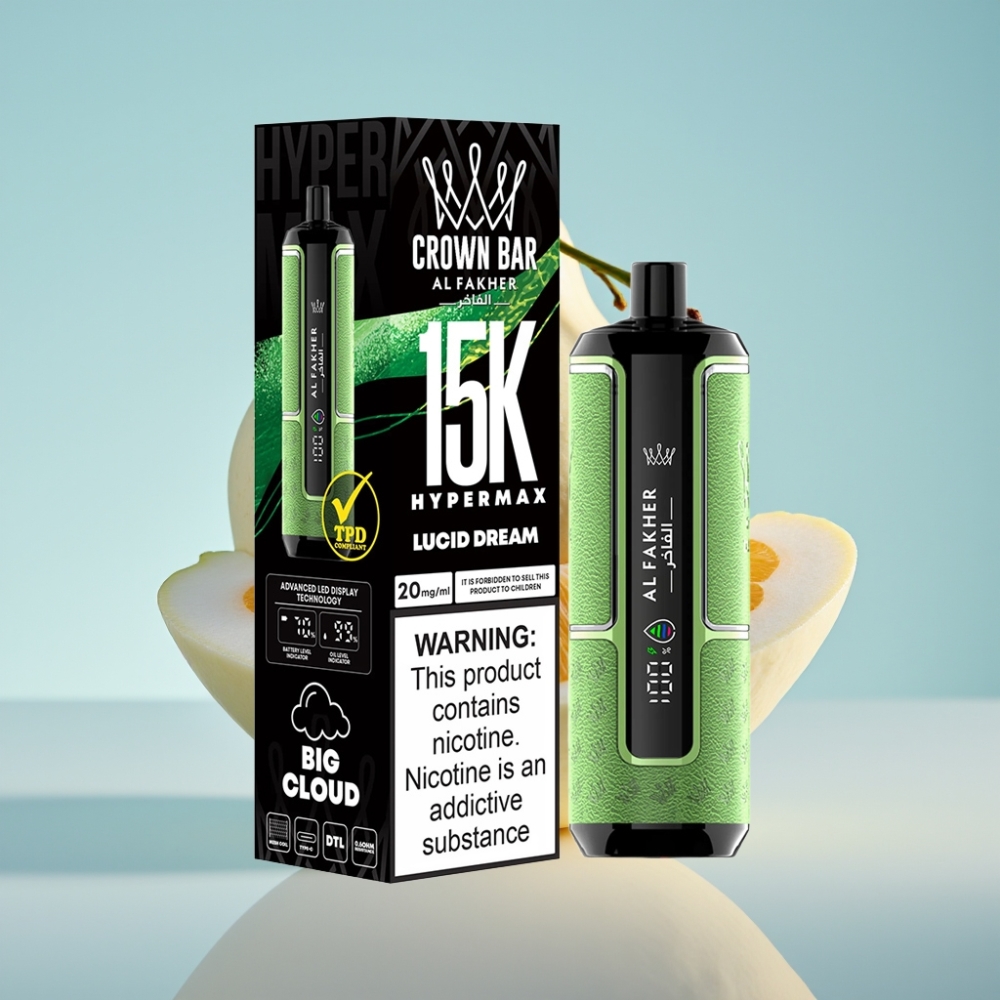 Al Fakher Crown Bar 15K Hypermax 22ml 600mAh DTL