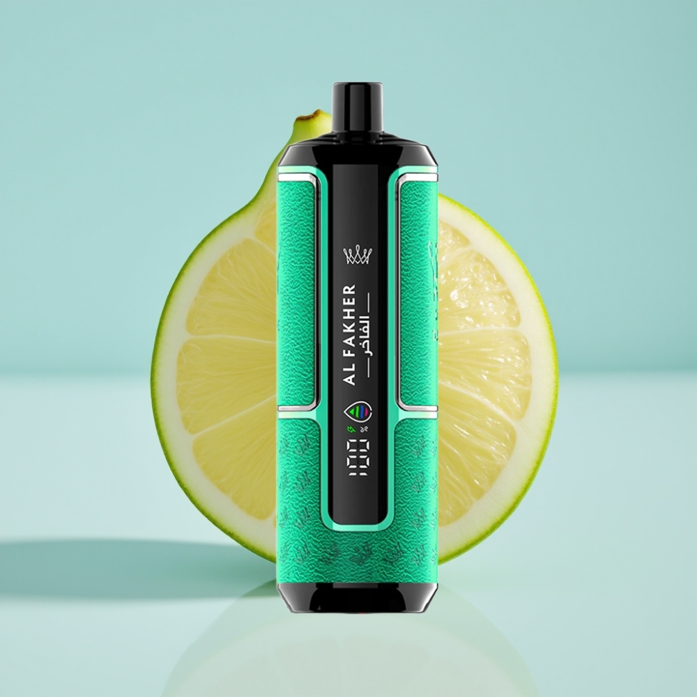 Al Fakher Crown Bar 15K Hypermax 22ml 600mAh DTL Disposabelne Vape Kit Lemon Lime