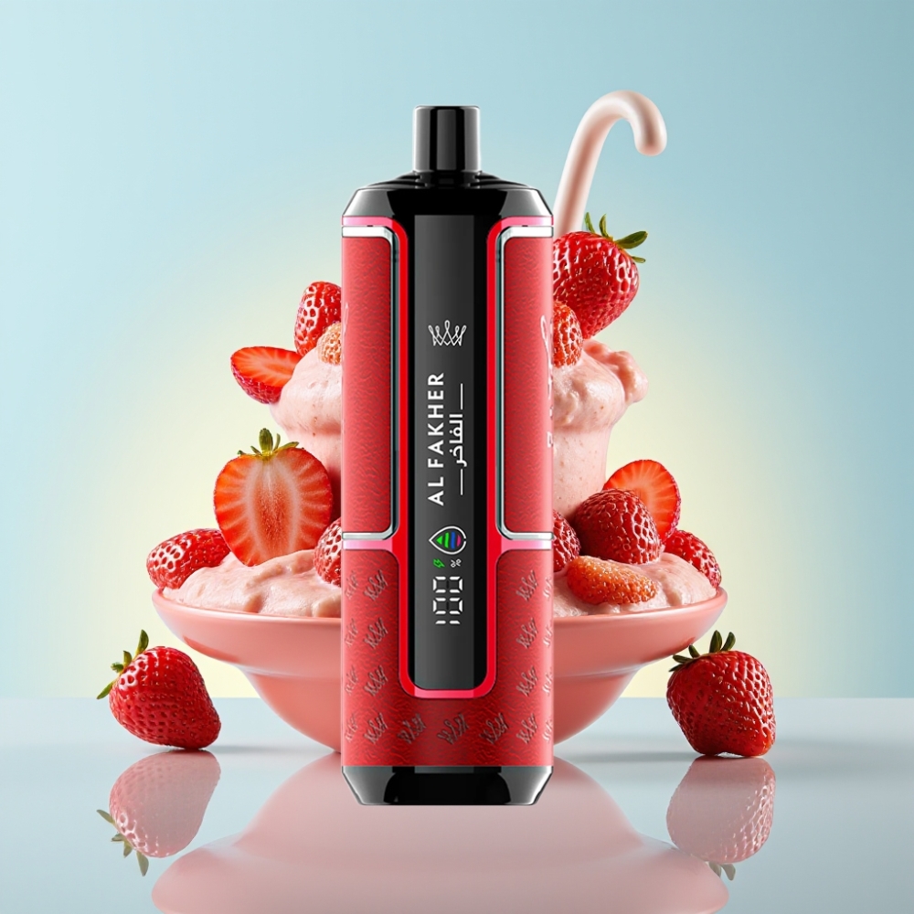 Al Fakher Crown Bar 15K Hypermax 22ml 6mg DTL Vape Kit Maasikapunch