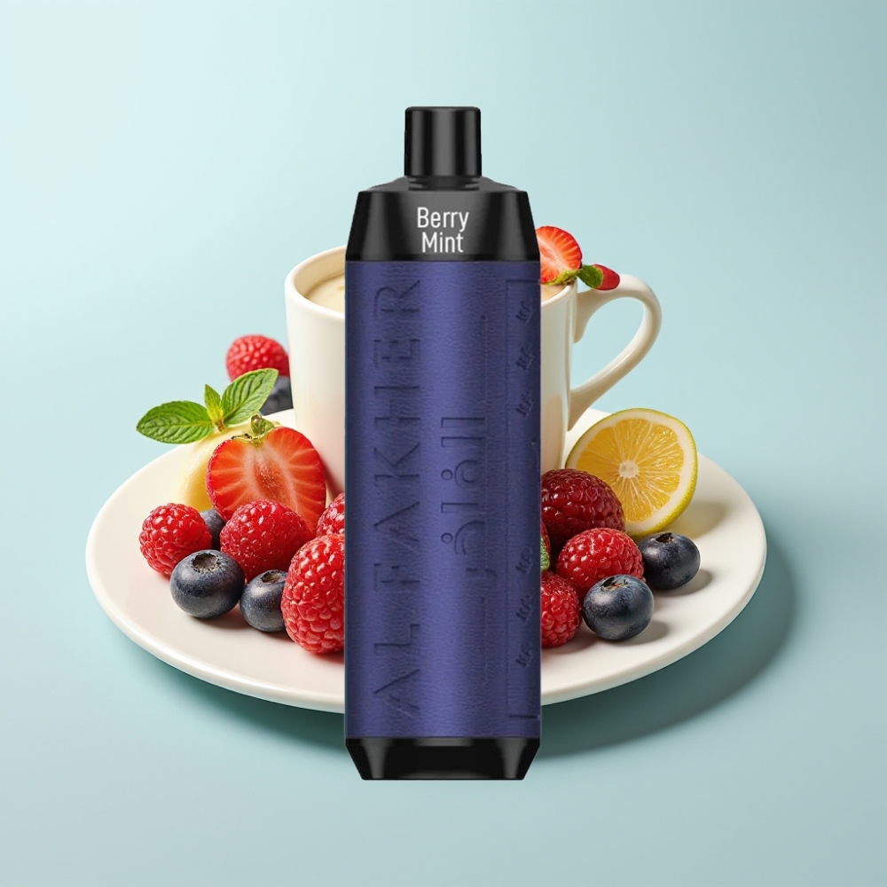Al Fakher Crown Bar 8000 Crystal Ühekordne Vape 18ml 5mg Nikotiini Marjamünt