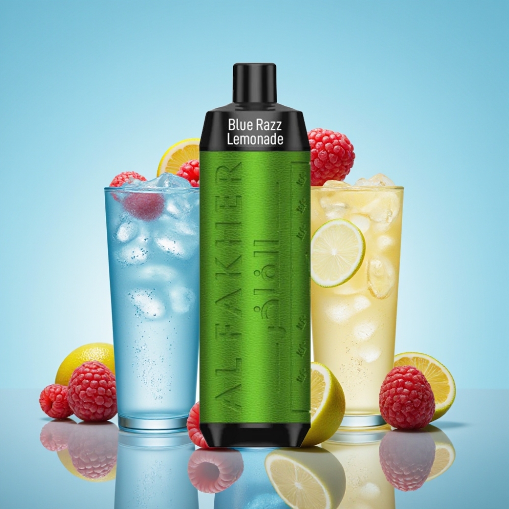 Al Fakher Crown Bar 8000 Crystal Ühekordne Vape 18ml 5mg Sinised Vaarika-Limonääd