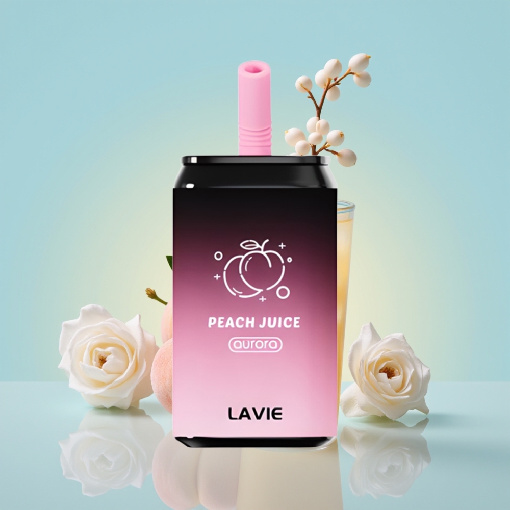 LAVIE Aurora 11000 Pahvad 22ML 0% 2% 5% Nikotiini Virsikumahl