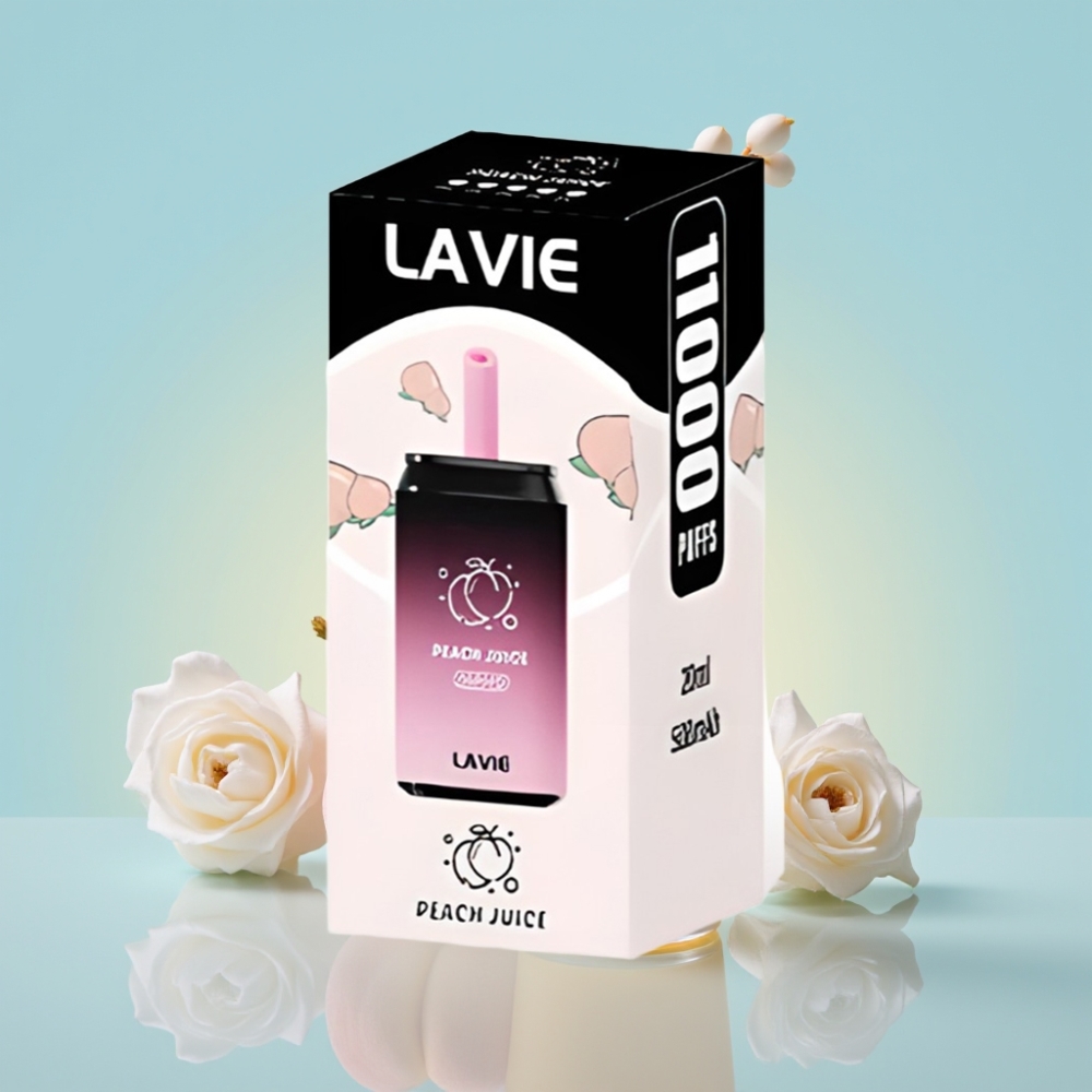 LAVIE Aurora 11000 Pahvad 22ML 0% 2% 5% Nikotiini Virsikumahl