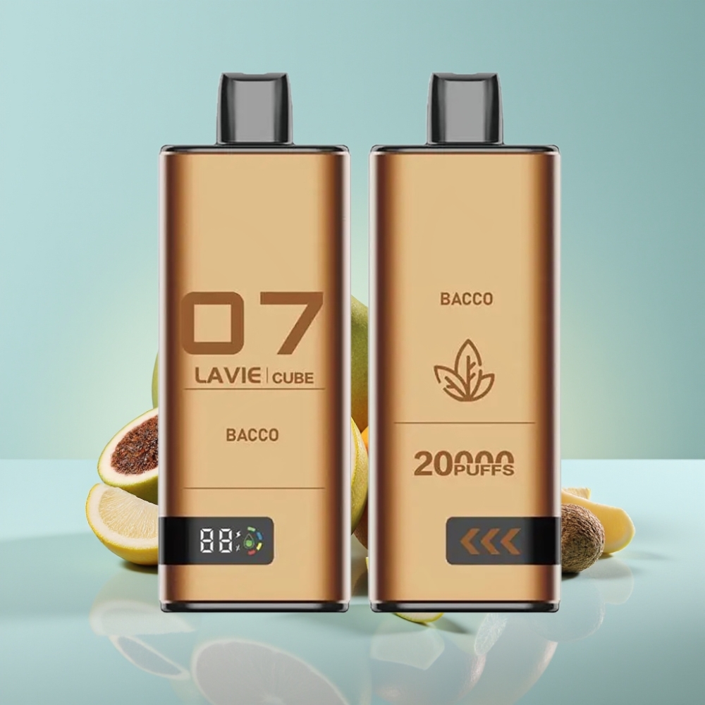 Lavie Cube 20000 Puffs 28ML 5% Nikotiini Disposable Vape Bacco
