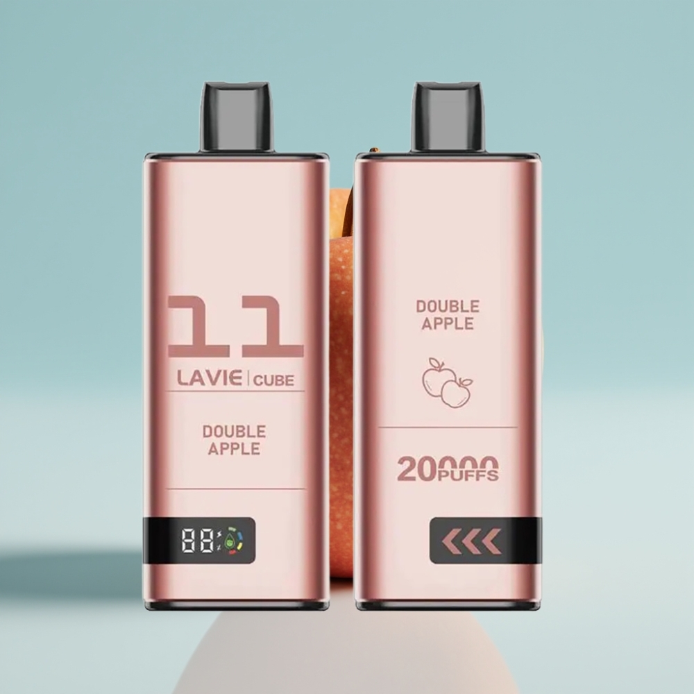 Lavie Cube 20000 Puffs 28ML 5% Nikotiini Kahe Õuna Maitse Disposable Vape