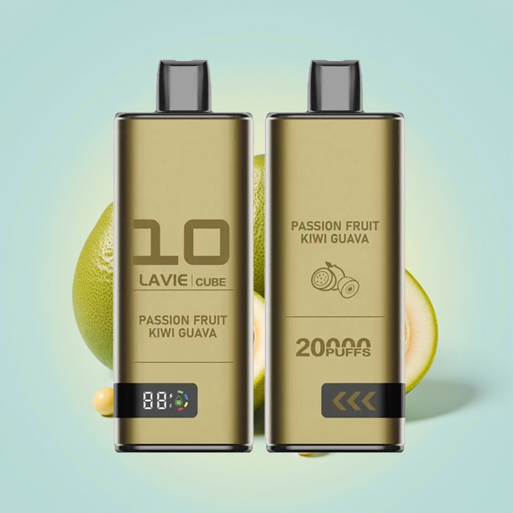 Lavie Cube 20000 Puffs 28ML Passioonvilja-Kiivi-Guava Disposable Vape