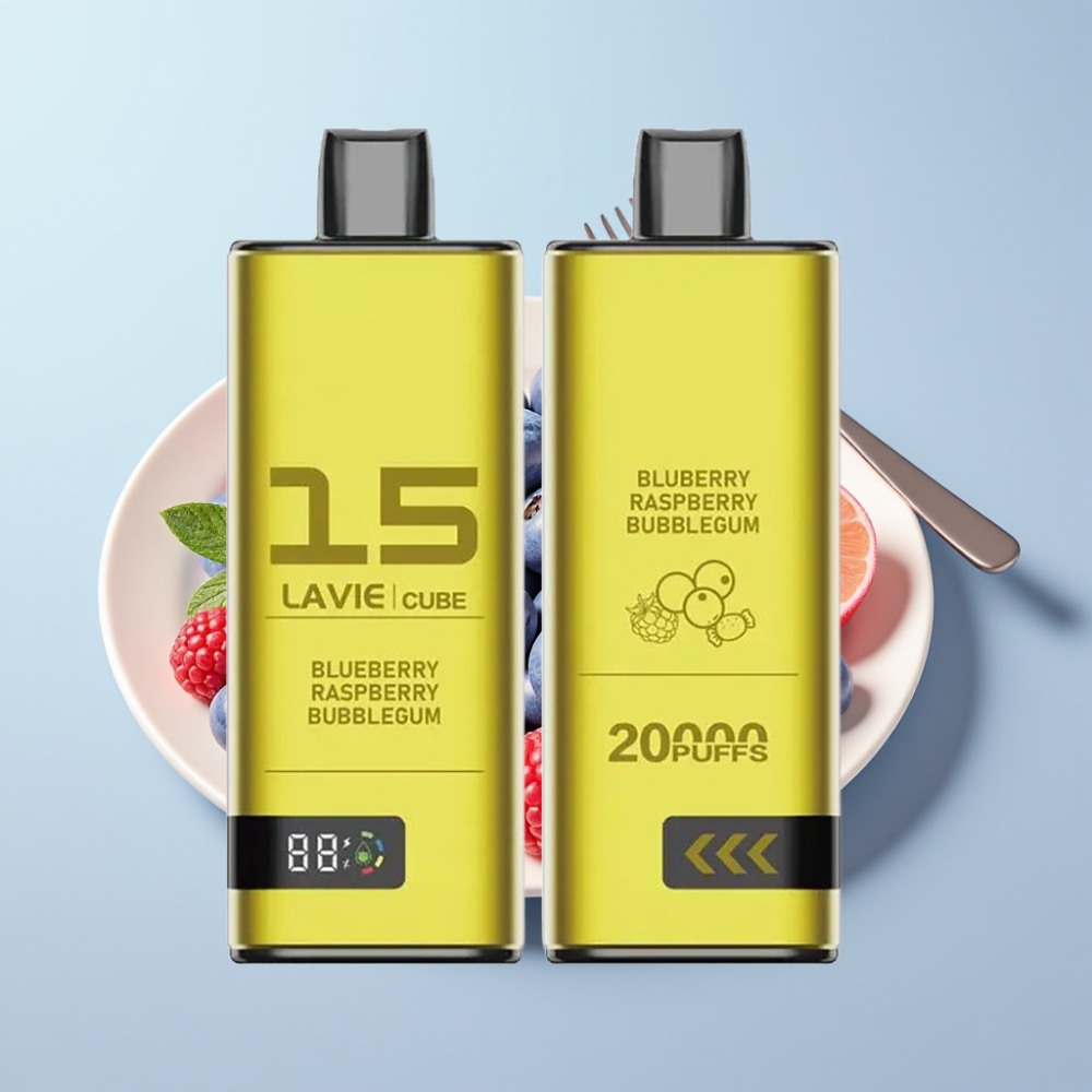Lavie Cube 20000 Puffs 28ml 2%/5% Sinine Vaarikas Mullikomm