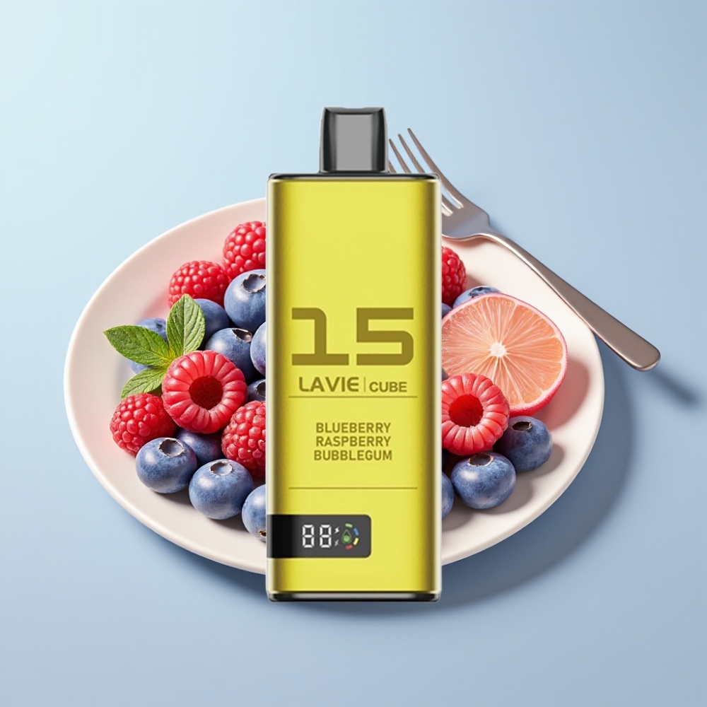 Lavie Cube 20000 Puffs 28ml 2%/5% Sinine Vaarikas Mullikomm