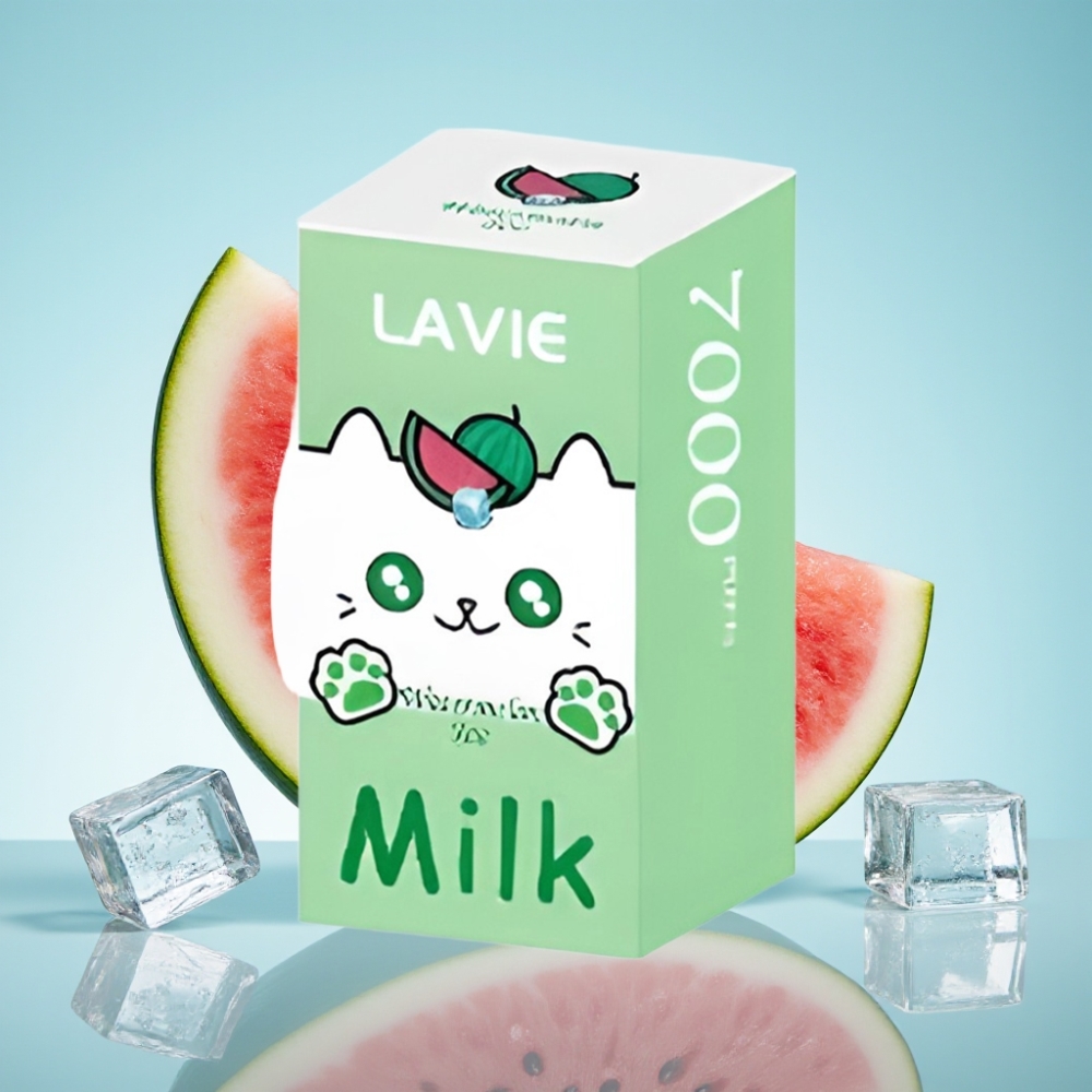LAVIE Milk 7000 Põhku 16ML 5% Nikotiini Vesimeloni Jää