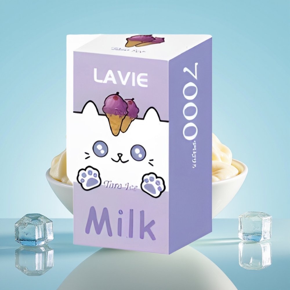 LAVIE Milk 7000 Tilku 16ML 0%/2%/5% Nikotiini Taro Ice