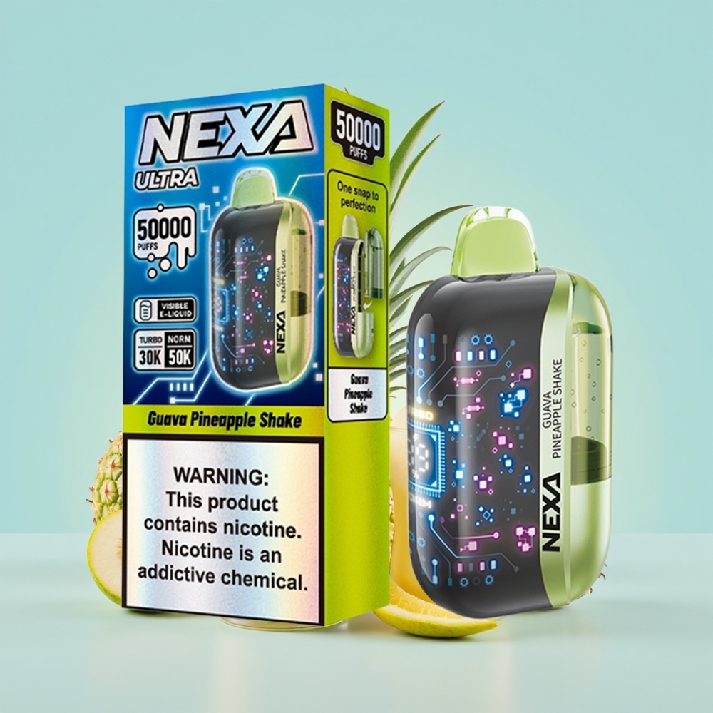 NEXA Ultra 50K 20ml 5% Guava-Pineapple Disposabelne Vape