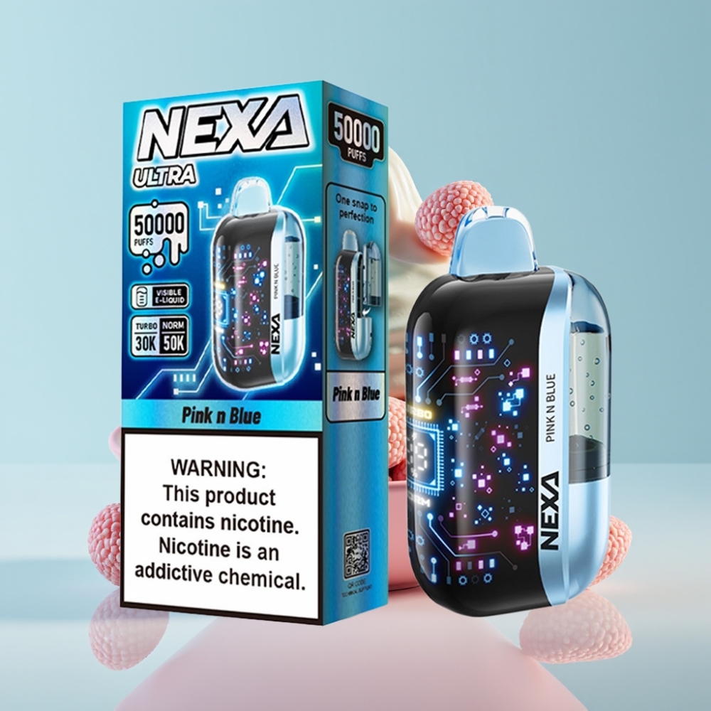 NEXA Ultra 50K 20ml 5% Nikotiini Kahekordse Võrguga Disposable Vape