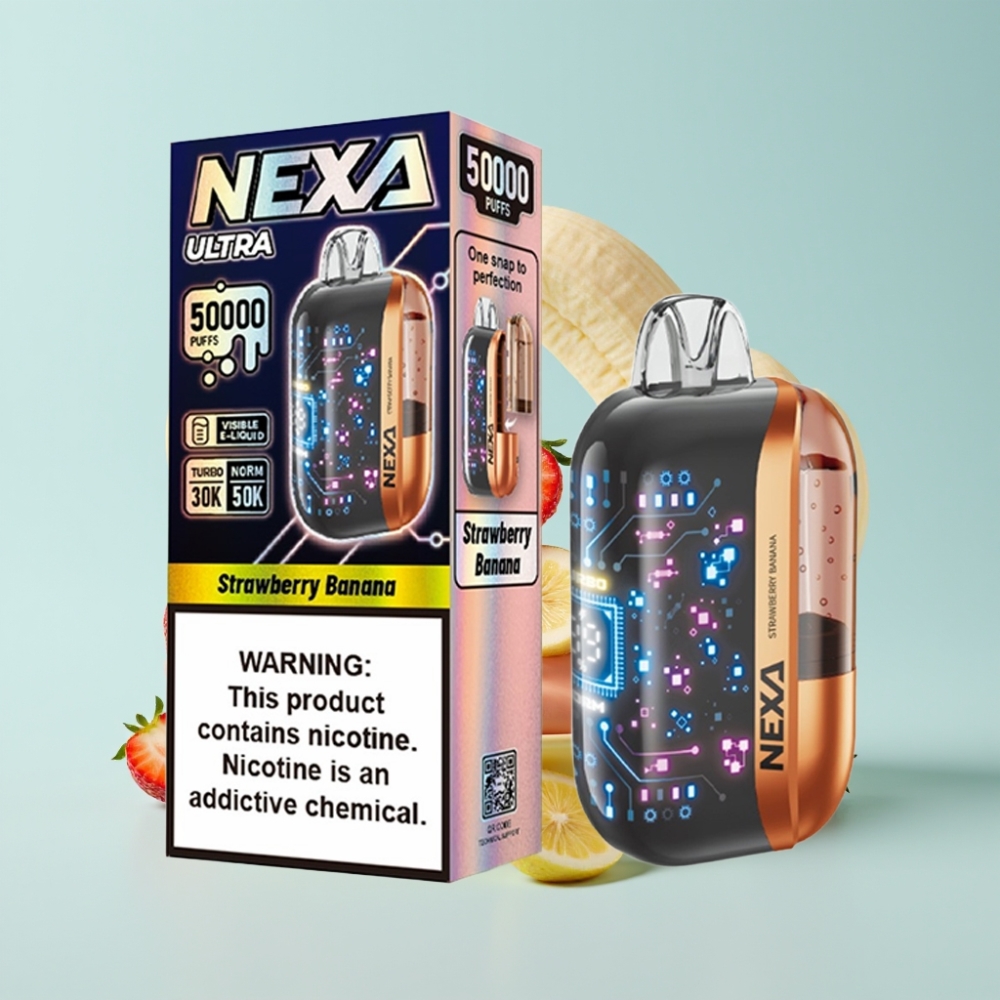 NEXA Ultra 50K 20ml 5% Nikotiini Maasik-Banaani