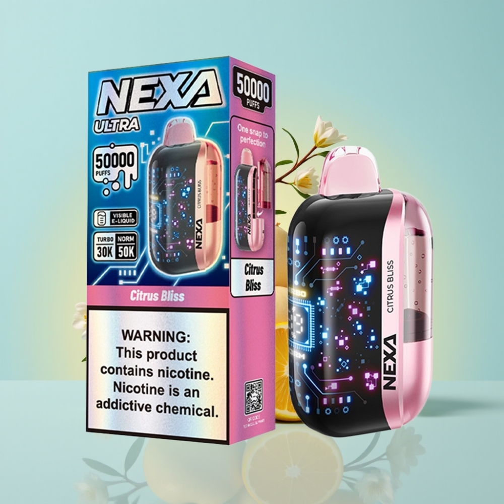 NEXA Ultra 50K Ühekordne Aurupe 20ml 5% Nikotiini Tüüp-C Laadimine