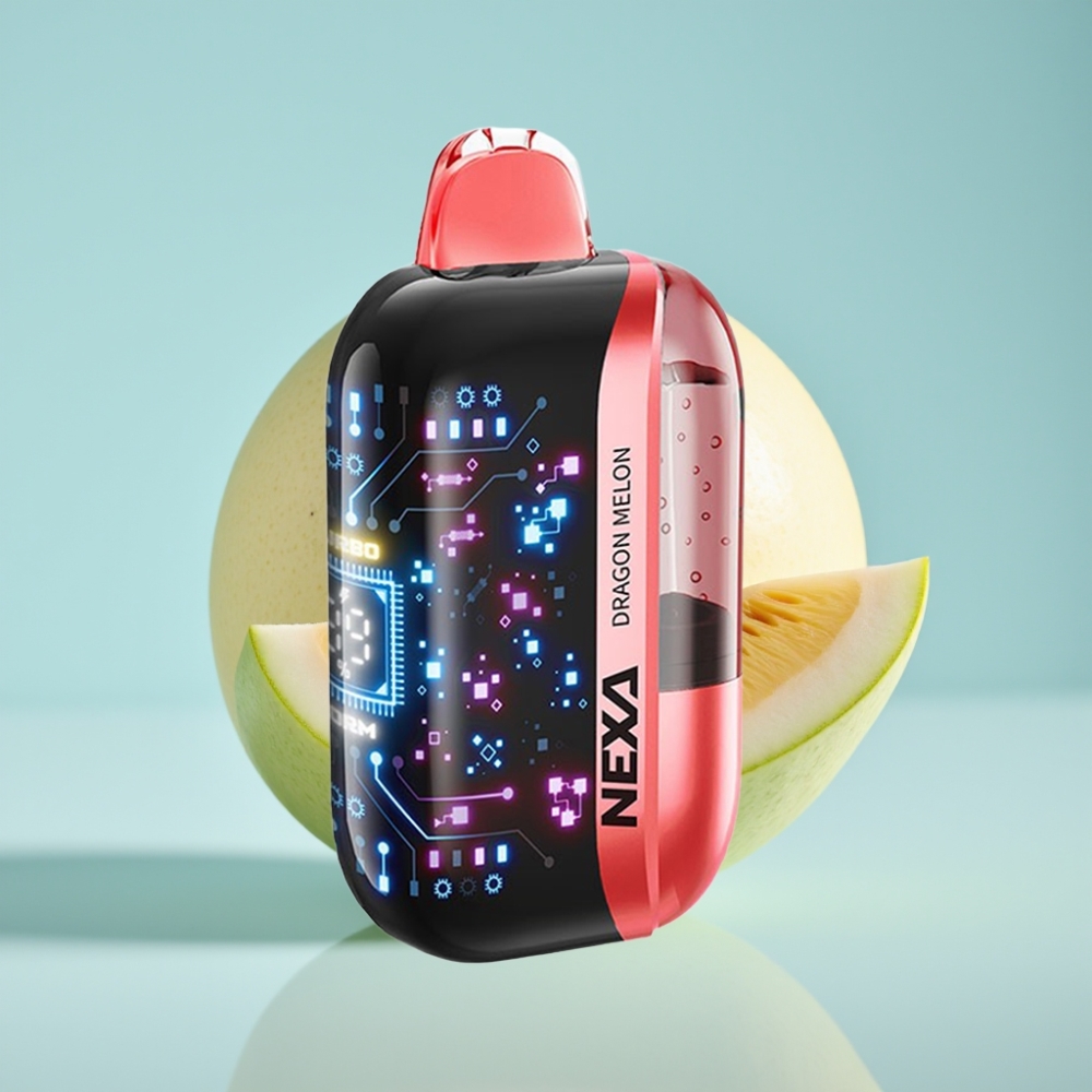 NEXA Ultra 50K Ühekordne Vape 20ml 5% Nikotiini Draakon-Melon