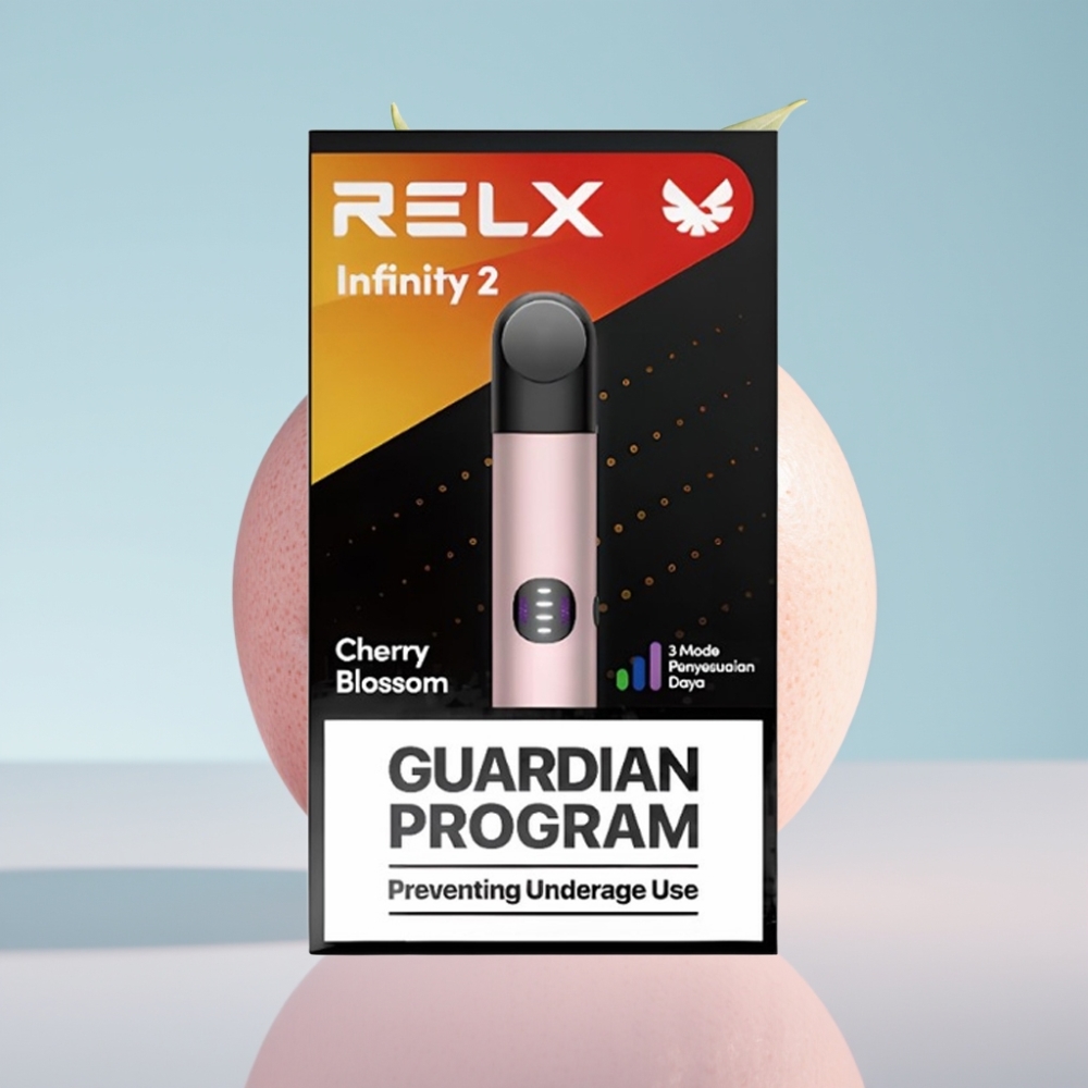 RELX Infinity 2 1,9 ml 650 tossu USB-C Roosa