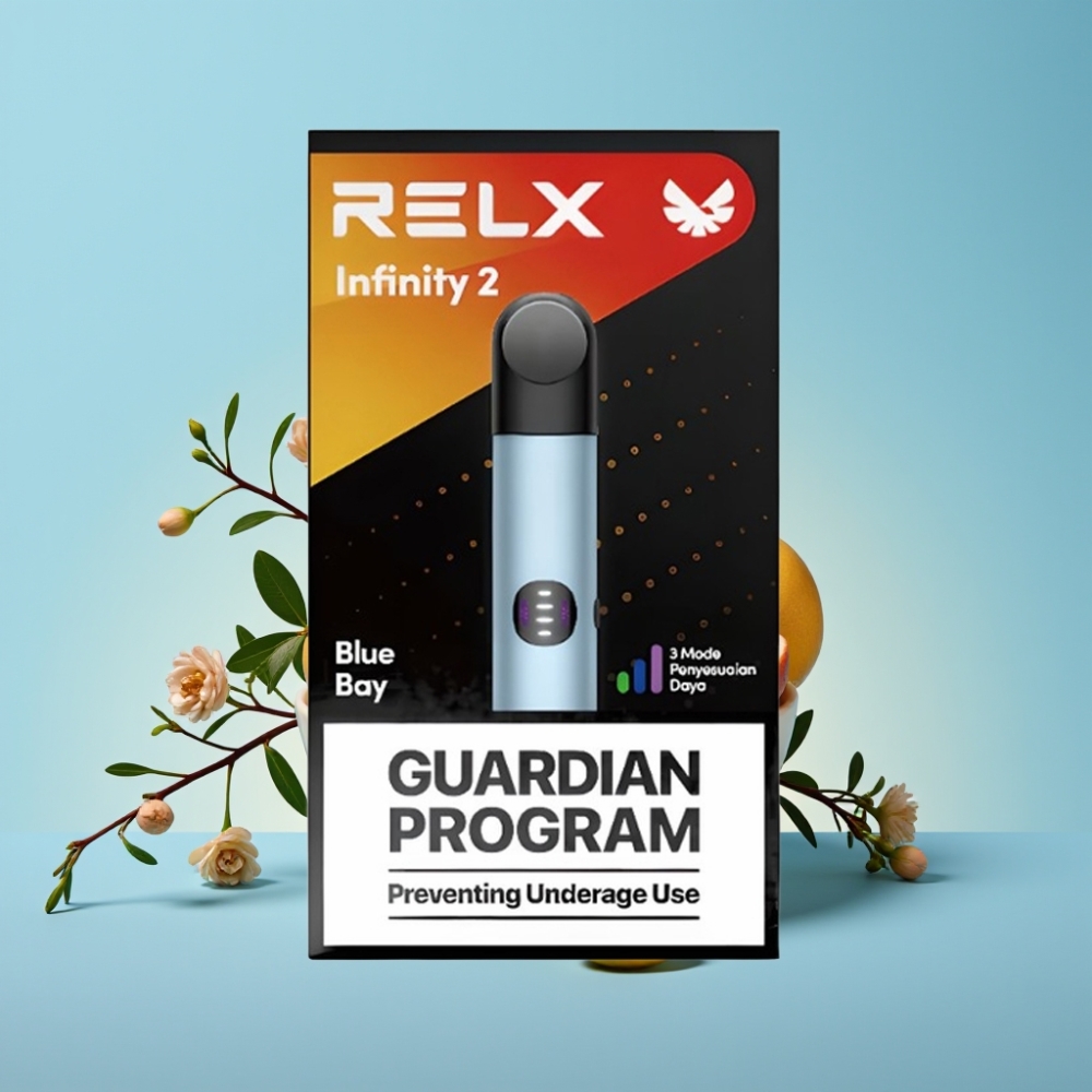 RELX Infinity 2 1,9ml 650 Puhangut Metallkate Sinine