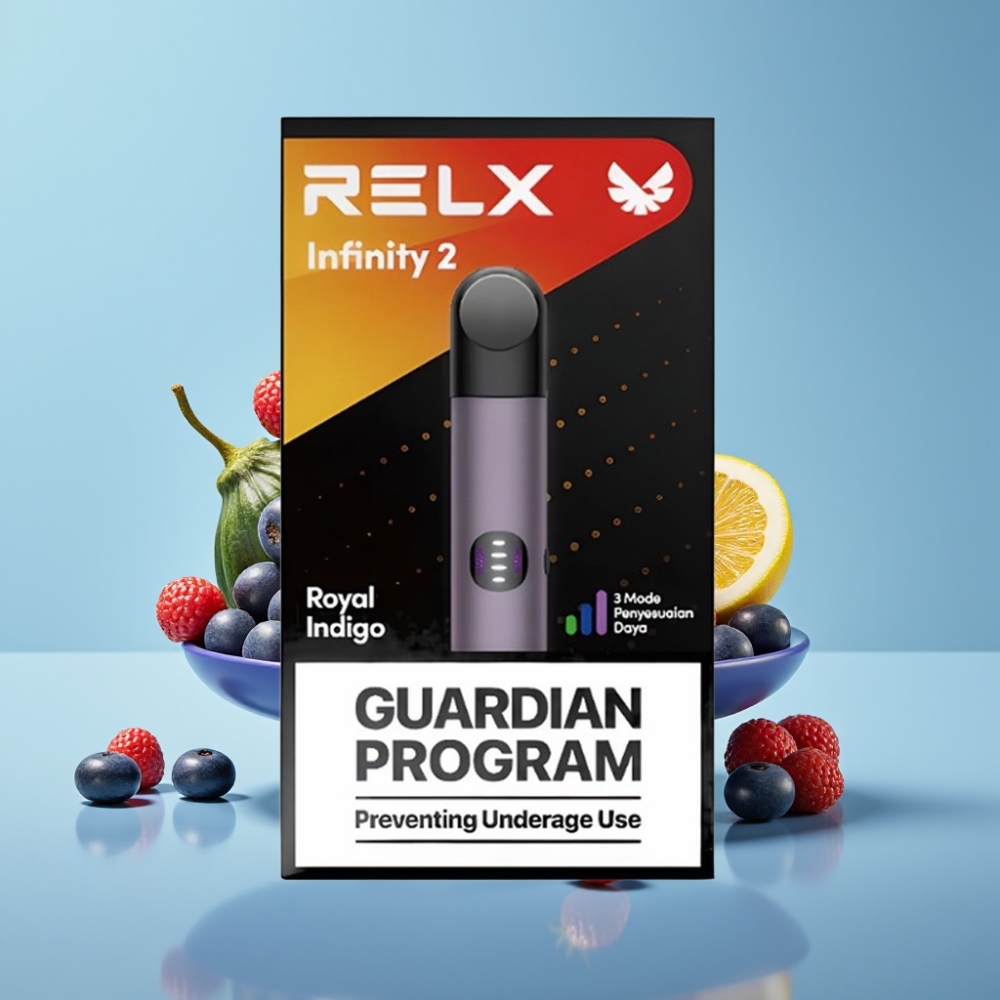 RELX Infinity 2 Kerge Metallkestaga 440mAh USB-C Suitsutusvahend
