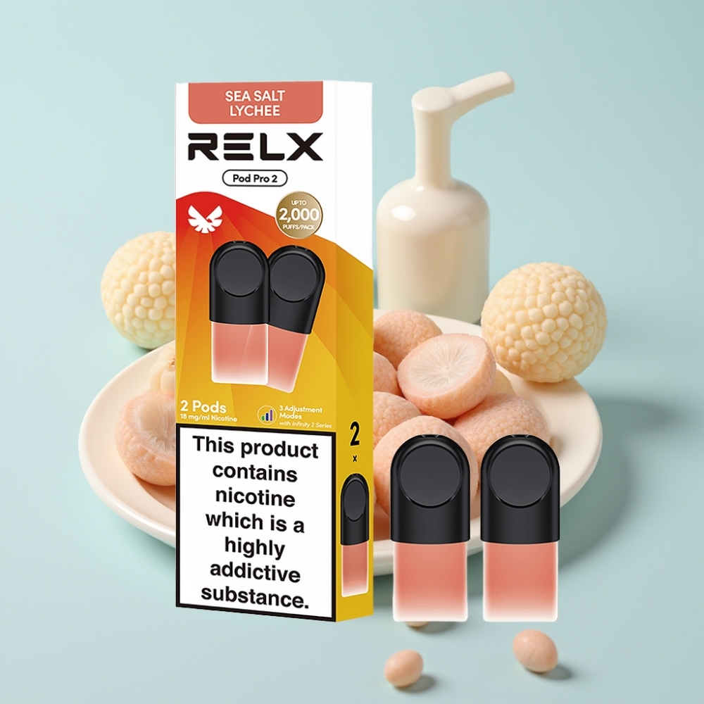RELX Pod Pro 2 1,8% Nikotiini 600 Suitset 1,9ml