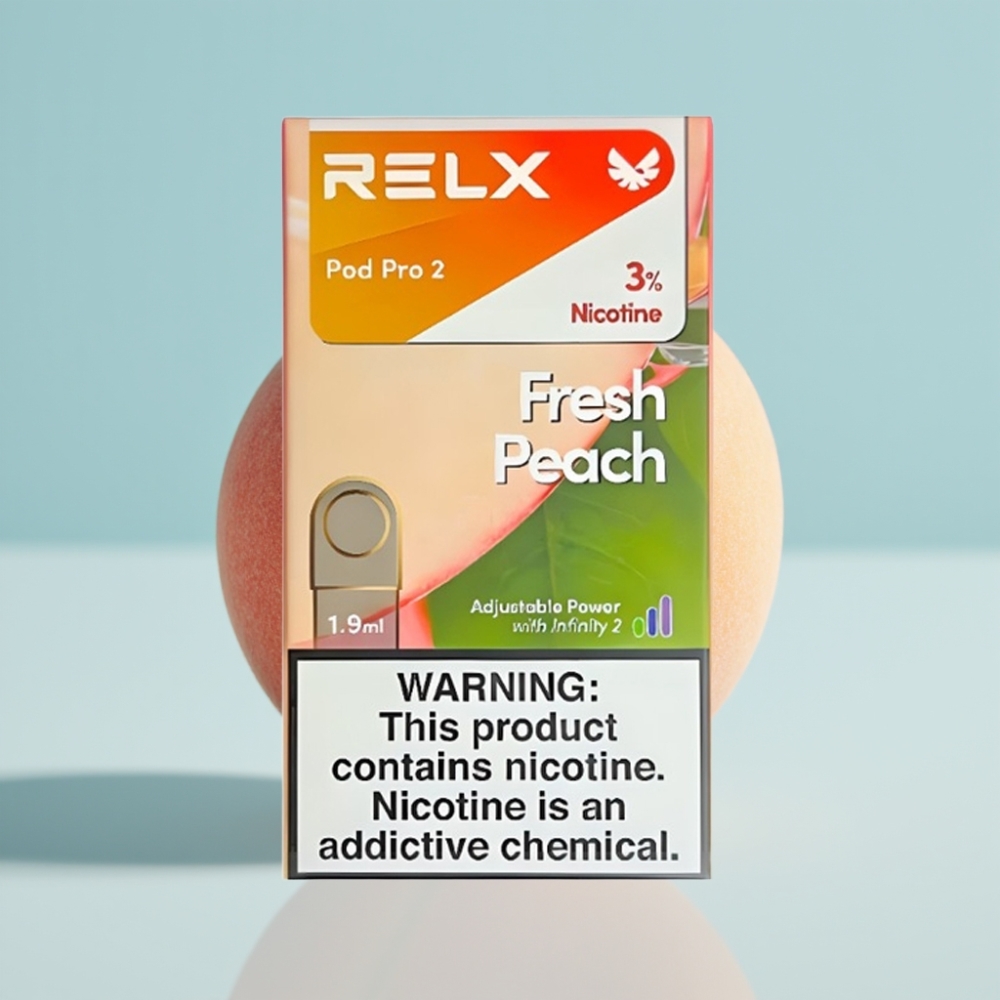 RELX Pod Pro 2 3% Nikotiini 600 Tõmmet 1,9ml Kahe või Kolme Podi Pakend