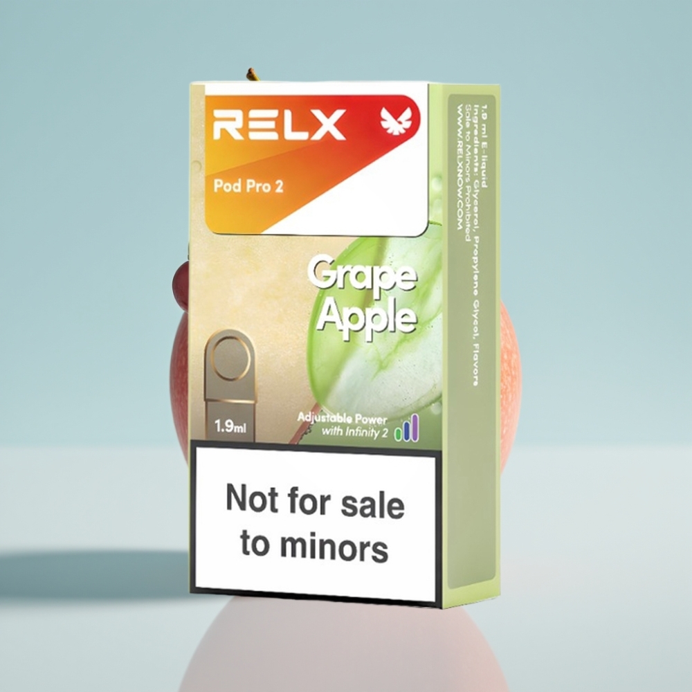 RELX Pod Pro 2 Nikotiinivaba 0% 600 tossu 1.9ml