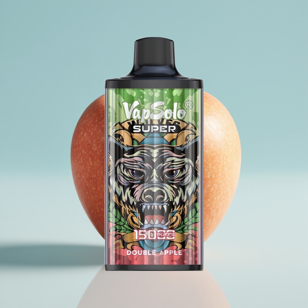 Vapsolo Super 15000 850mah Mesh 40ml Kahe Õuna Maitse