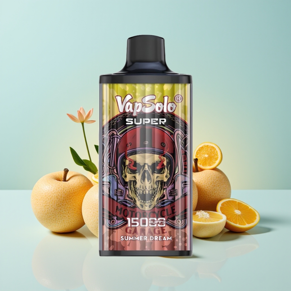 Vapsolo Super 15000 Puffs 40ml 850mah Suvine Unistus