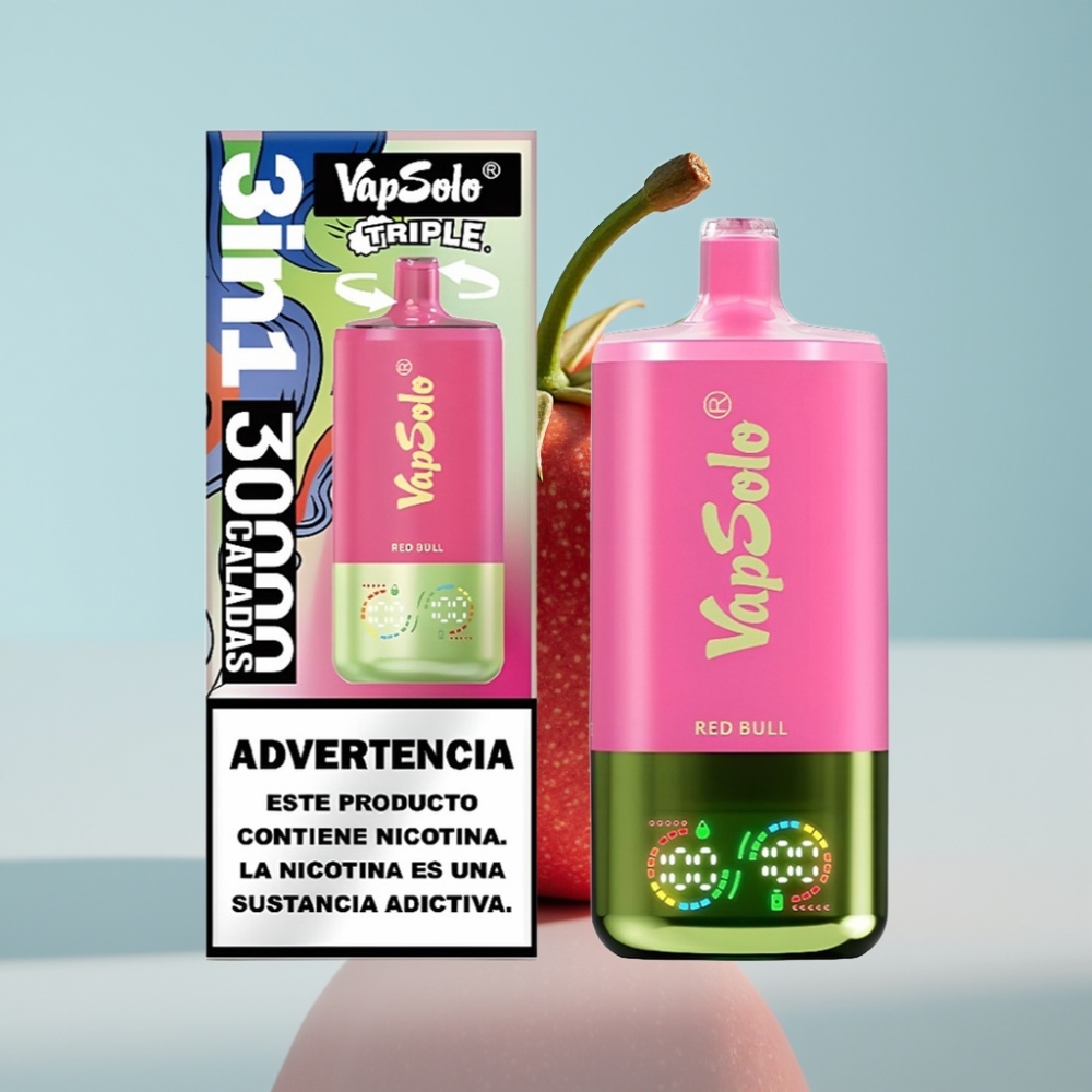 VapSolo Triple 30000 Puffs 40ml 20/50mg Type-C