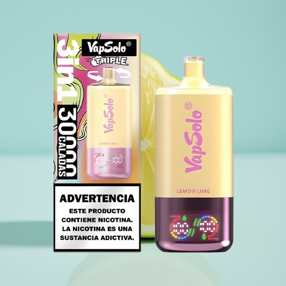 VapSolo Triple 30000 Puffs 40ml 20/50mg/ml Type-C