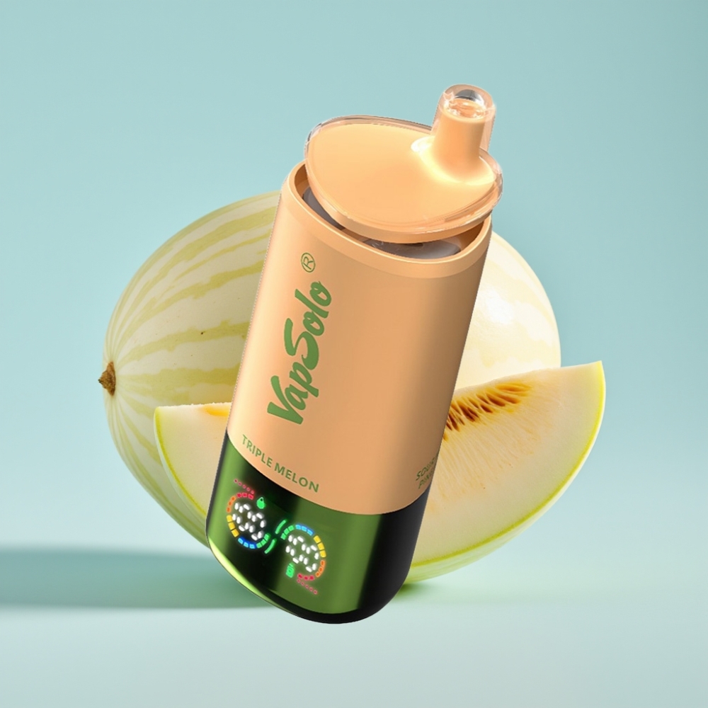 VapSolo Triple 30000 Puffs 40ml 3-tank Melon
