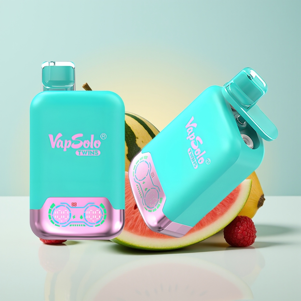 Vapsolo Twins 20000 Põnget 40ml 50mg/ml Kolmikmelon & Arbuusivadin