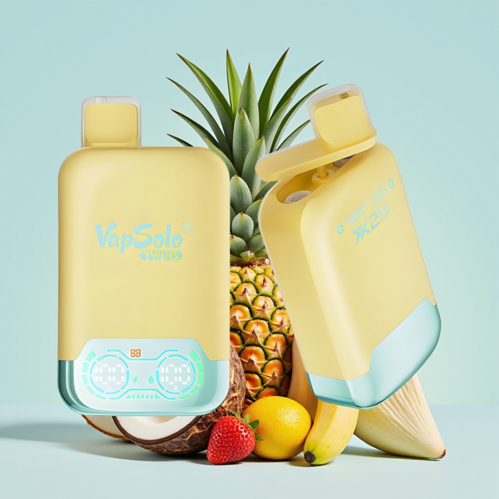 Vapsolo Twins 20000 Puffs 40ml 20mg/50mg 2-tank Type-C