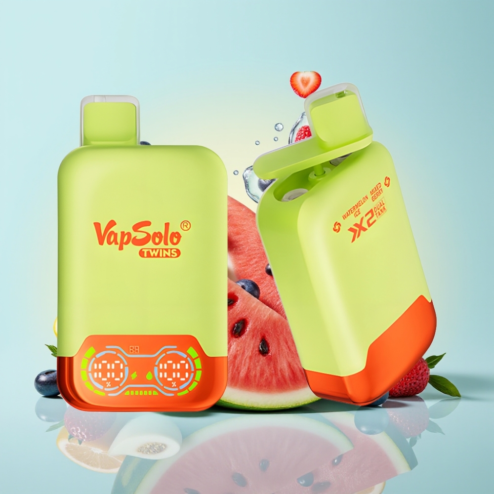 Vapsolo Twins 20000 Puffs 40ml Veski-ja Marjamix