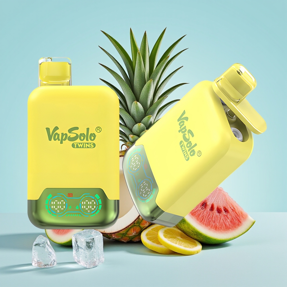Vapsolo Twins 20000 Söögad 40 ml Ananass-Kookos-Arbuusi Jää