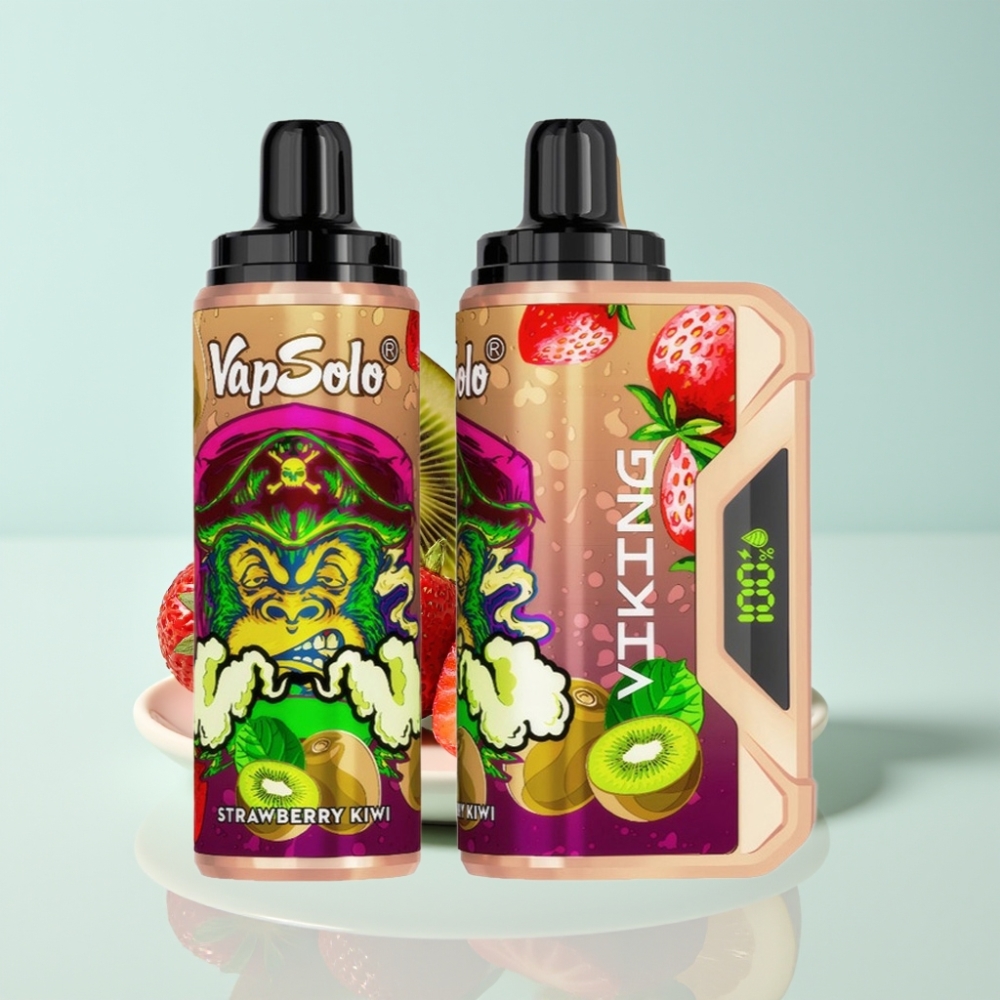 VapSolo VIKING 12000 Puhangut Eesti Maasik-Kiivi