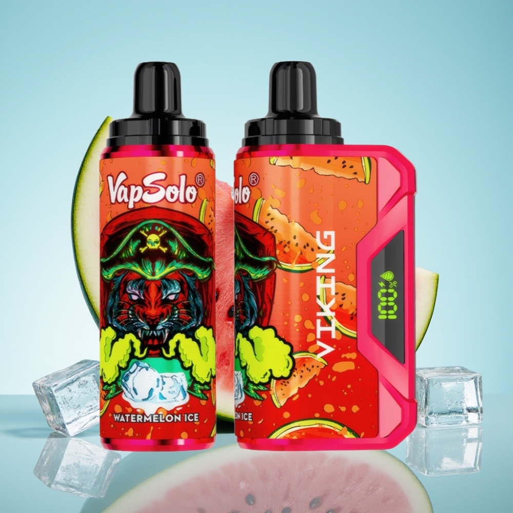 VapSolo VIKING 12000 Puhud 22ml Vesimelonijää