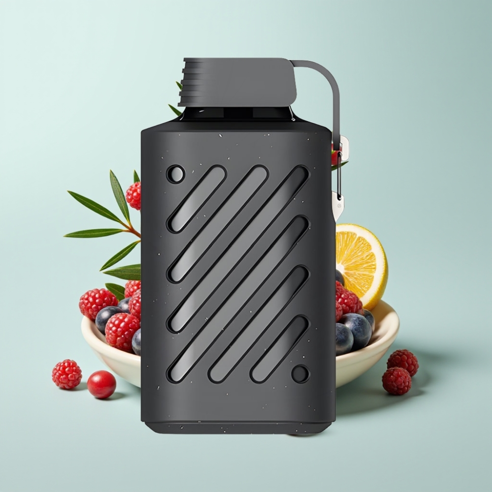 VOZOL GEAR 10000 Ühekordne Vape 30 Maitse, 20 ml Vedelik, VAMT Mähis Seedrimarjad