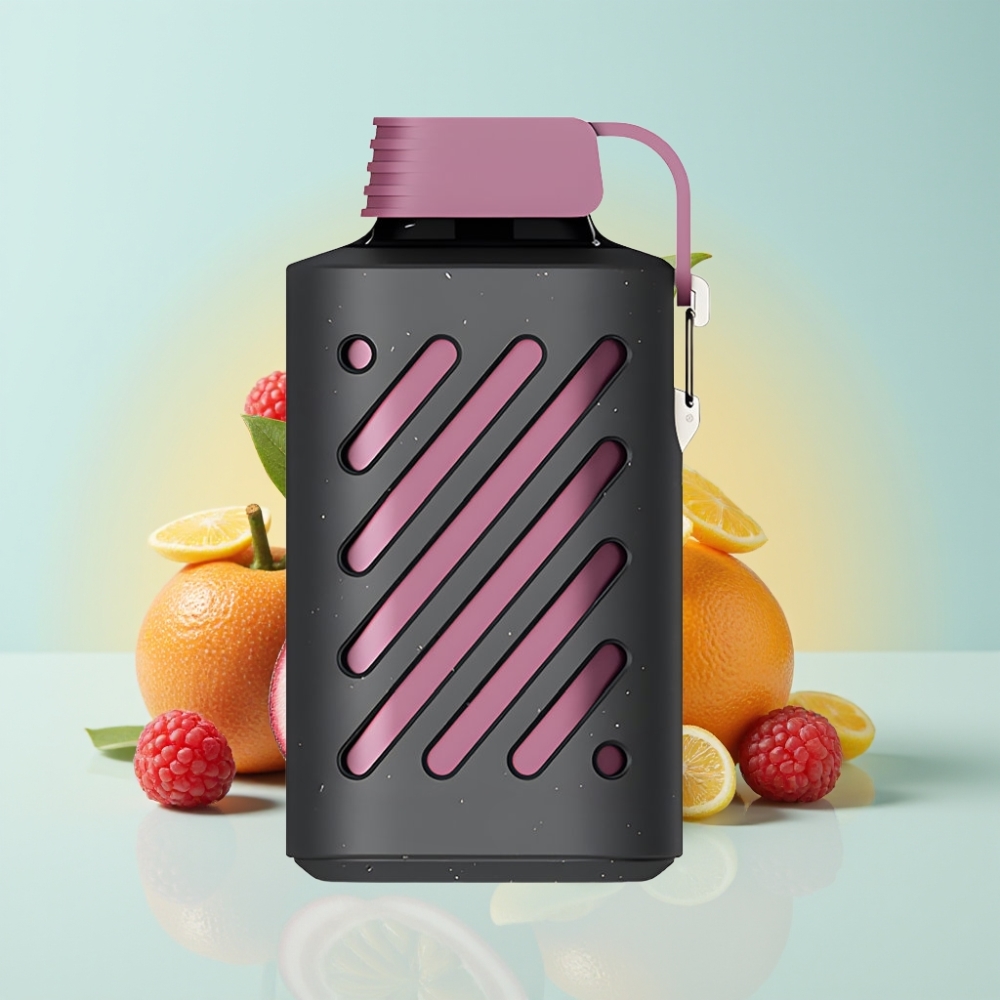 VOZOL GEAR 10000 Ühekordne Vape 30 Maitse 20ml Vedelik VAMT Mähis Passionivilja-vaarika-mandariin