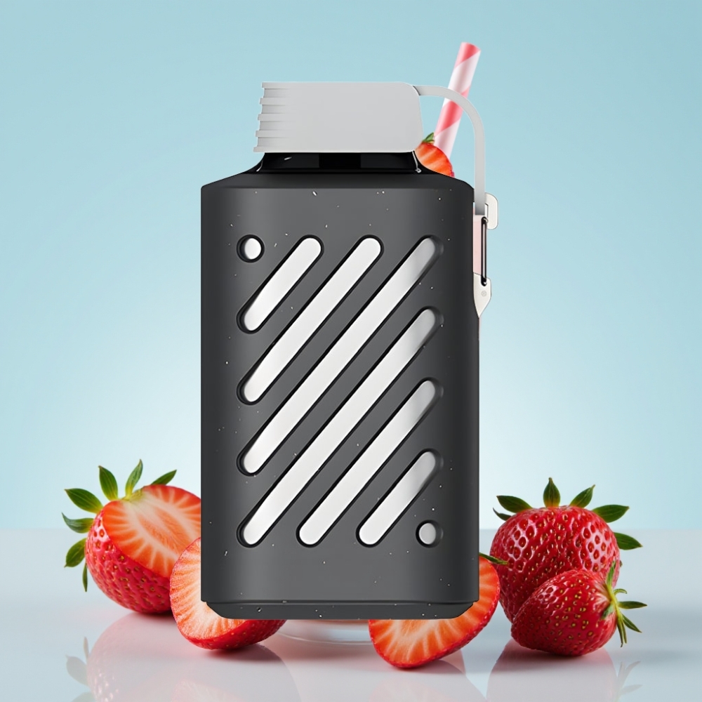 VOZOL GEAR 10000 Ühekordne Vape 30 Maitse 20ml Vedelik VAMT Südamik Maasika smuuti