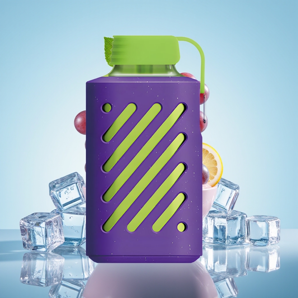 VOZOL GEAR 10000 Ühekordne Vape 30 Maitse 20ml Vedelik VAMT Südamik Viinamarjajäätis