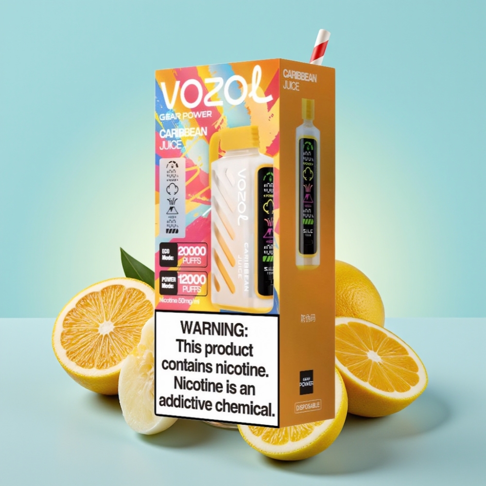 VOZOL Gear Power 20000 S.i.L.C. Tech Dual Mesh 20mL Caribbean