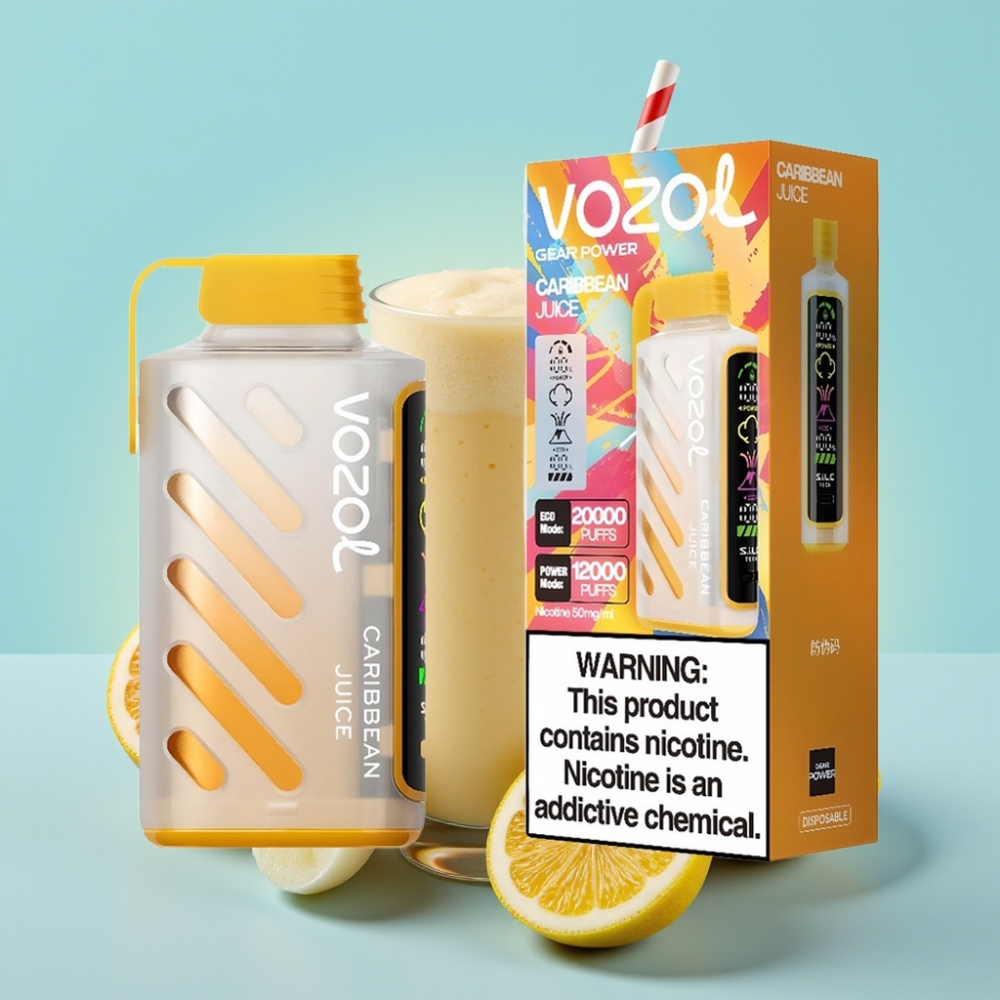 VOZOL Gear Power 20000 S.i.L.C. Tech Dual Mesh 20mL Caribbean