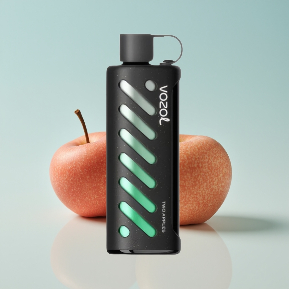 VOZOL Gear Shisha 25000 Puffs 30 Maitse Dual Mesh 1000mAh Kaks õuna
