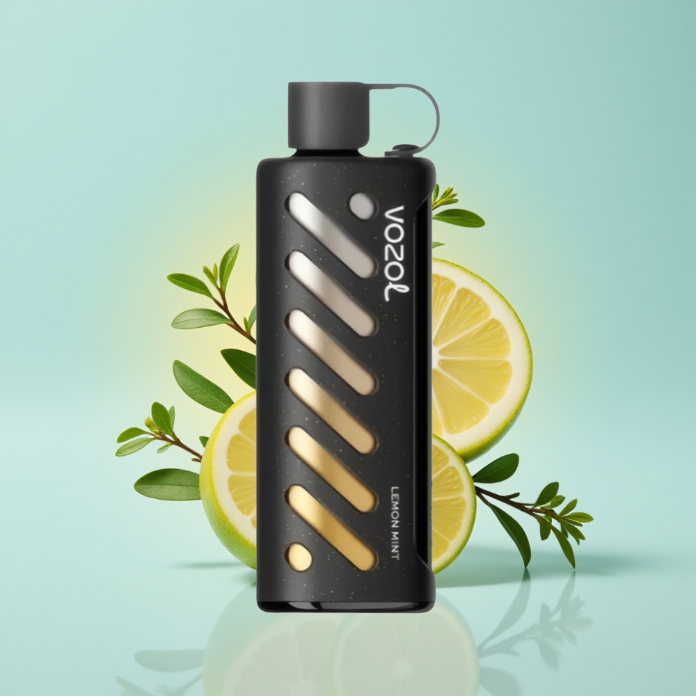 VOZOL Gear Shisha 25000 Puffs 30 Maitse Dual Mesh 1000mAh Sidruni-mündijäätis