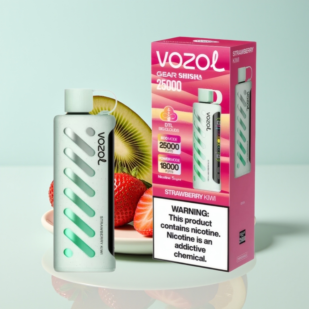 VOZOL Gear Shisha 25000 Puffs 30 Maitse S.i.L.C Tech Dual Mesh