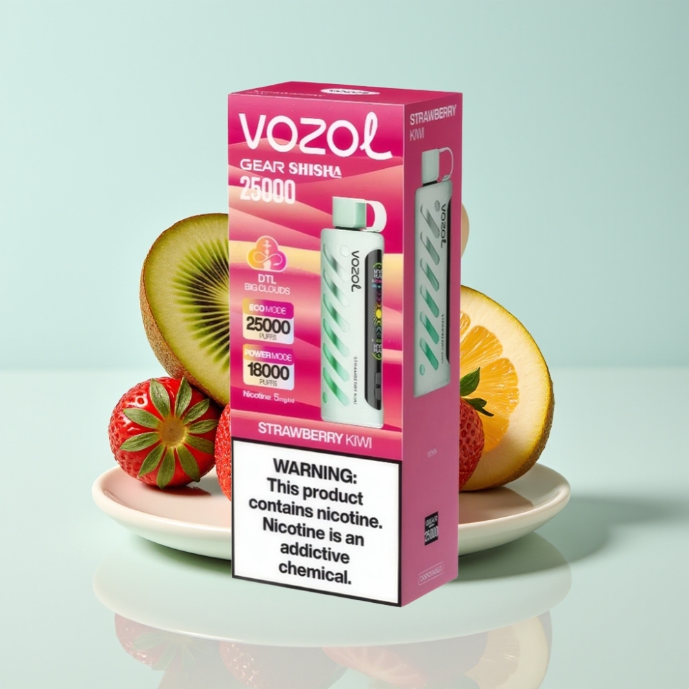 VOZOL Gear Shisha 25000 Puffs 30 Maitse S.i.L.C Tech Dual Mesh