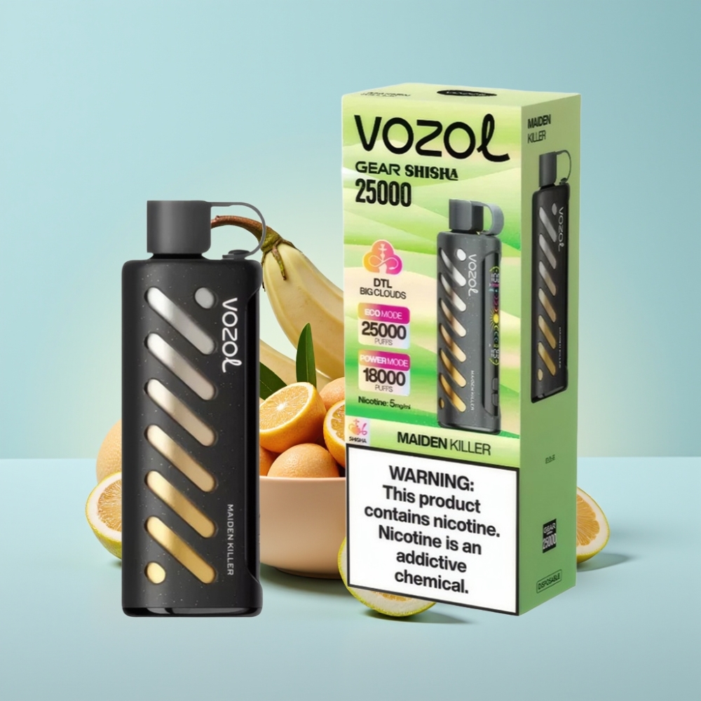 VOZOL Gear Shisha 25000 Puffs Dual Mesh 1000mAh 5mg/ml