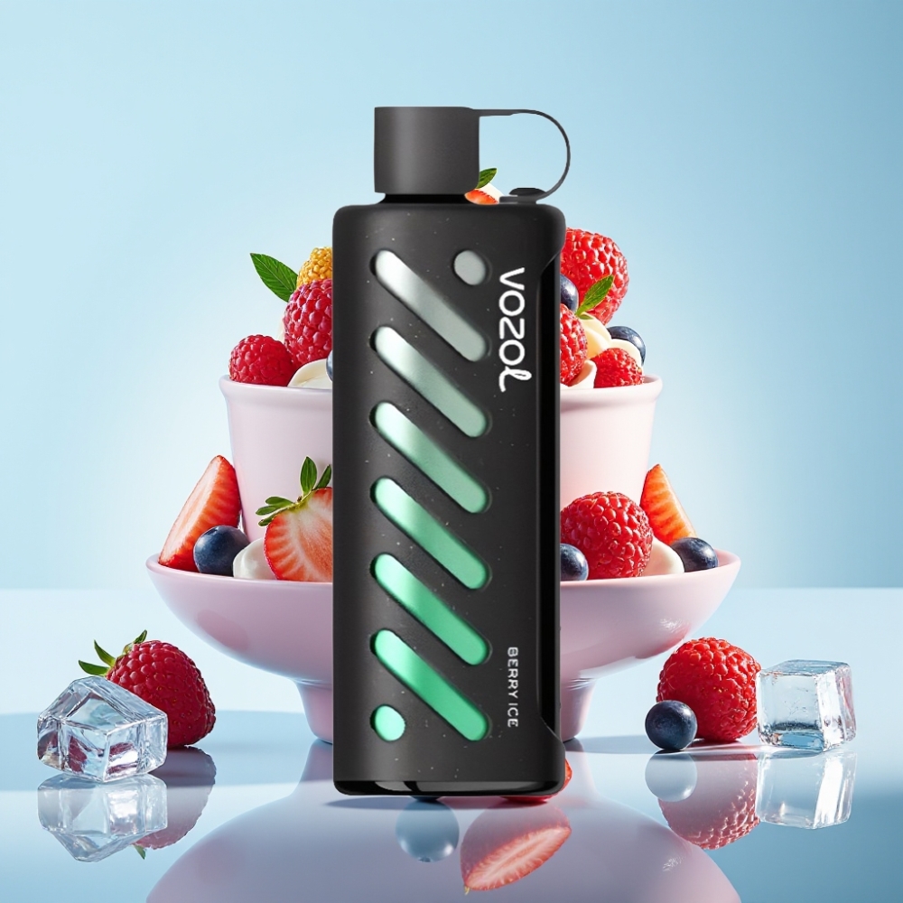 VOZOL Gear Shisha 25000 Puffs Dual Mesh 5mg/ml Berry Ice
