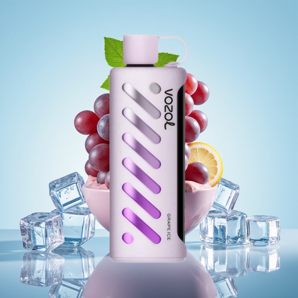 VOZOL Gear Shisha 25000 Puffs Dual Mesh 5mg/ml Grape Ice