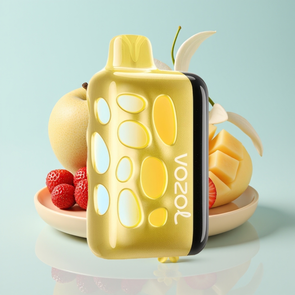 VOZOL RAVE 40000 270° Helendav Disain 20/50mg/ml Maasik-Mango